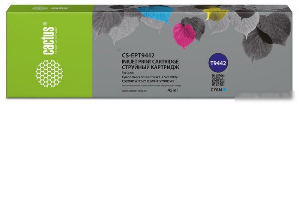 Картридж CACTUS CS-EPT9442 (аналог Epson T9442)