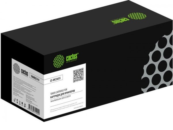 Картридж CACTUS CS-WC3655 (аналог Xerox WC3655)