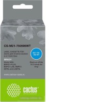 Картридж CACTUS CS-M21-750595WT (аналог Brady M21-750595WT)