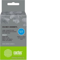 Картридж CACTUS CS-M21-500595YL (аналог Brady M21-500595YL)