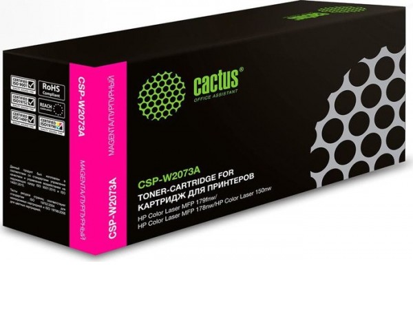 Картридж CACTUS CSP-W2073A (аналог HP W2073A)