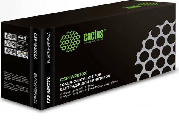 Картридж CACTUS CSP-W2070X (аналог HP W2070X)