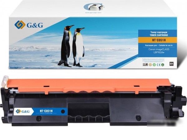 Картридж G&G GG-C051H (аналог Canon C051H)