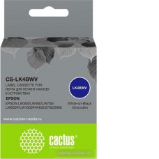 Картридж CACTUS CS-LK4BWV (аналог Epson LK4BWV)