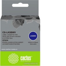 Картридж CACTUS CS-LK5BWV (аналог Epson LK5BWV)
