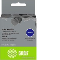 Картридж CACTUS CS-LK6YBP (аналог Epson LK6YBP)