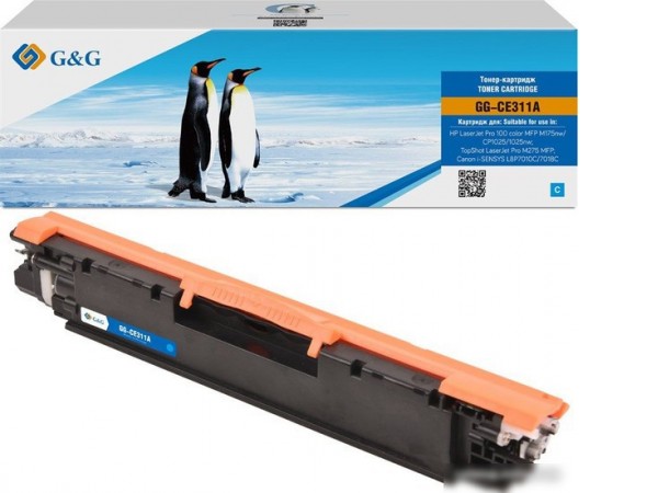 Картридж G&G GG-CE311A (аналог HP CE311A)