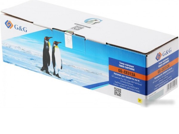 Картридж G&G GG-CE312A (аналог HP CE312A)