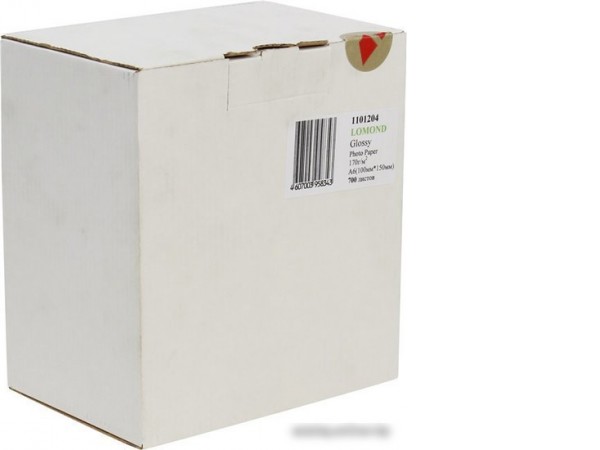 Фотобумага Lomond глянцевая односторонняя 10х15 170г/м2 700л (1101204)