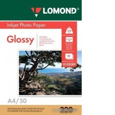 Фотобумага Lomond Глянцевая двусторонняя A4 220 г/м2 50 листов [0102089]