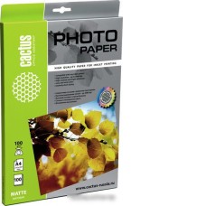 Фотобумага CACTUS Матовая A4 100 г/кв.м. 100 листов(CS-MA4100100)