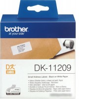 Самоклеящаяся термобумага Brother DK11209 (29x62 мм, 800 шт)