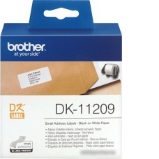 Самоклеящаяся термобумага Brother DK11209 (29x62 мм, 800 шт)