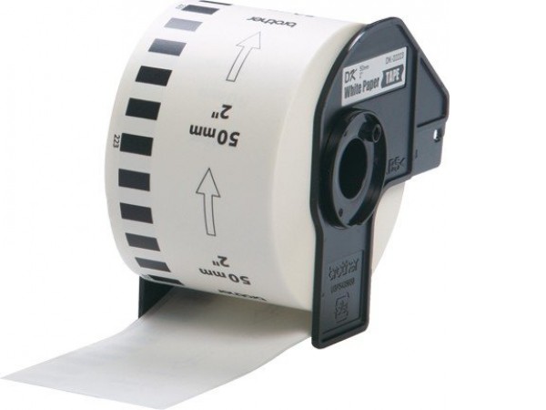 Самоклеящаяся бумага Brother DK-22223 (50 мм, 30.48 м)