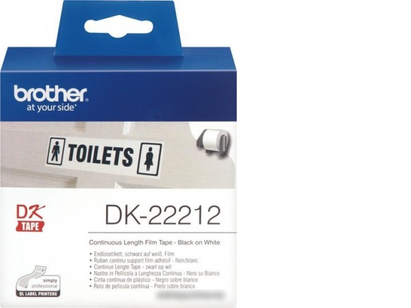 Термобумага Brother DK-22212 (62 мм, 15.24 м)
