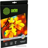 Фотобумага CACTUS Суперглянцевая А4 260 г/м2 20 листов (CS-HGA426020)