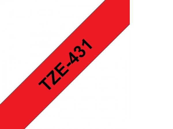 Картридж-лента для термопринтера Brother TZe-431 (12 мм, 8 м)