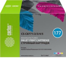 Картридж CACTUS CS-C8771-2-3-4-5 (аналог HP C8771-2-3-4-5)