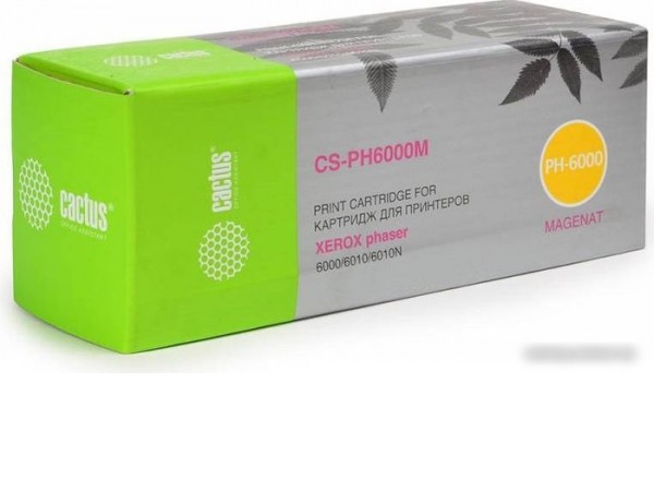 Картридж CACTUS CS-PH6000M (аналог Xerox PH6000M)