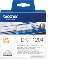 Самоклеящаяся термобумага Brother DK-11204