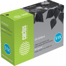 Картридж CACTUS CS-Q7551XS (аналог HP Q7551X)