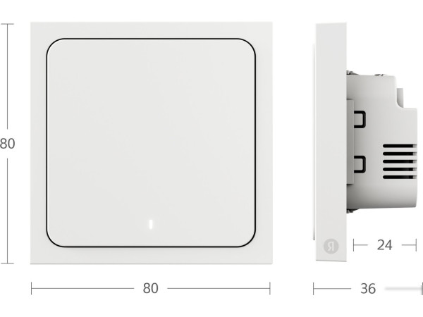 Выключатель Яндекс YNDX?00531 (1 клавиша)