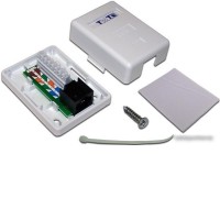 Розетка компьютерная TWT TWT-SM1-45-WH