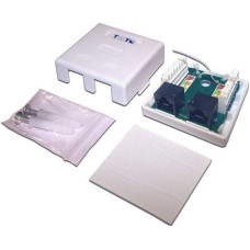 Розетка телефонная TWT TWT-SM2-4512-WH