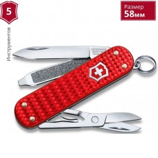 Мультитул Victorinox Classic Precious Alox 0.6221.401G (красный)