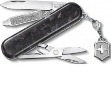 Мультитул Victorinox Classic Brilliant Carbon 0.6221.90 (черный/серебристый)