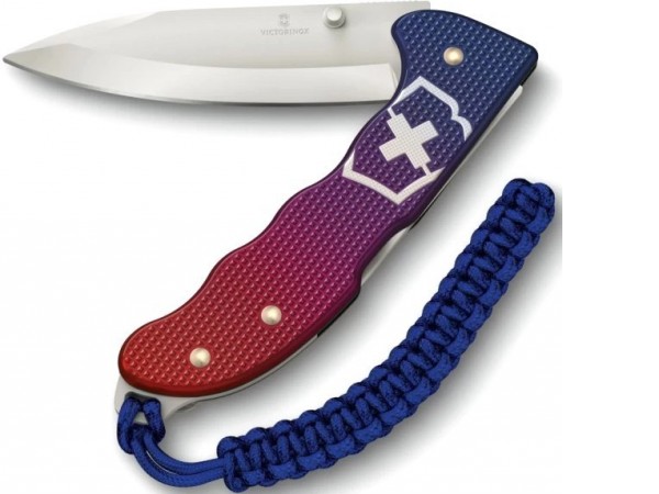 Складной нож Victorinox Evoke Alox 0.9415.D221 (синий/красный)