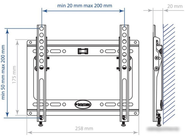 Кронштейн Kromax IDEAL-6W