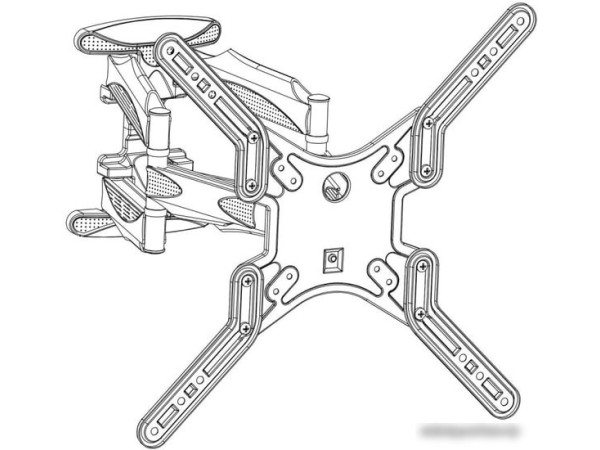 Кронштейн Onkron M5 (белый)