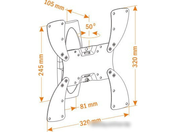 Кронштейн Holder LCDS-5019