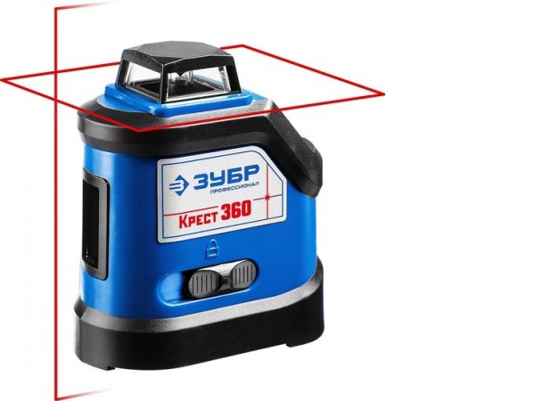 Лазерный нивелир Зубр Крест-360 34906-2 (со штативом)