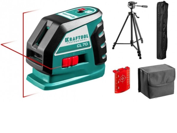 Лазерный нивелир KRAFTOOL CL-70-3 34660-3