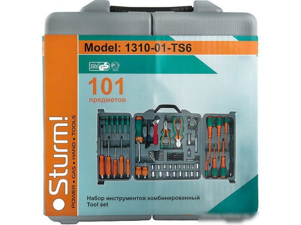 Универсальный набор инструментов Sturm 1310-01-TS6 (101 предмет)