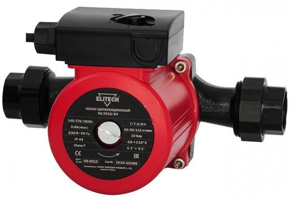 Циркуляционный насос ELITECH НЦ 2518/8Э