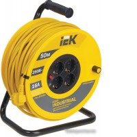 Удлинитель IEK УК50 WKP15-16-04-50 (50 м, желтый)