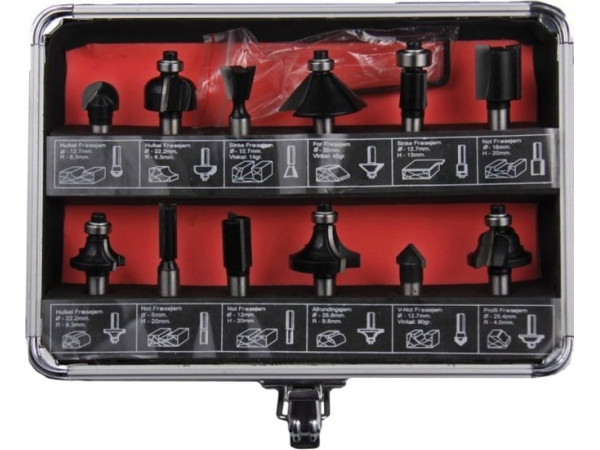 Набор фрез Sturm 9016-RB-S8-12-3