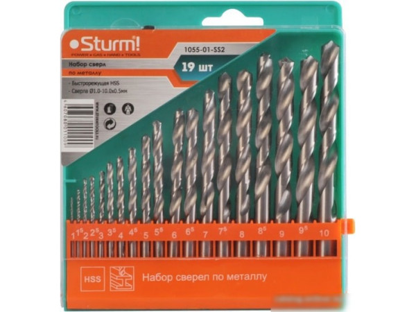 Набор оснастки Sturm 1055-01-SS2 (19 предметов)
