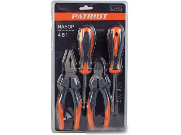 Набор отверток Patriot SPS-4 (4 предмета)