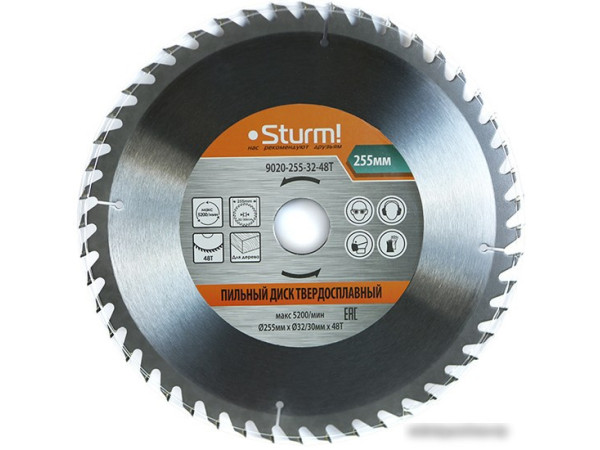 Пильный диск Sturm 9020-255-32-48T