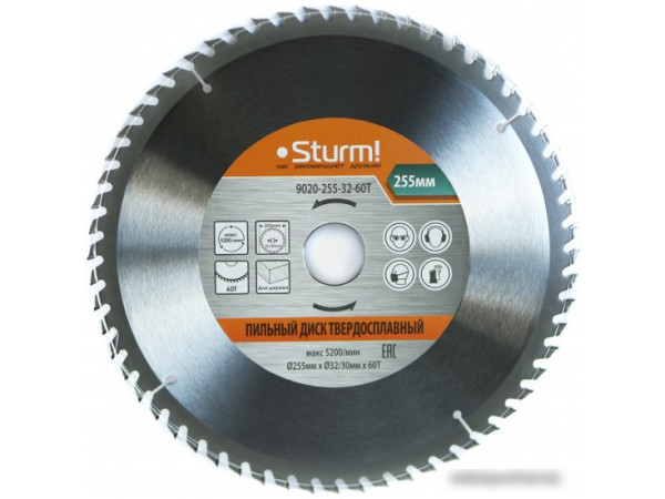 Пильный диск Sturm 9020-255-32-60T