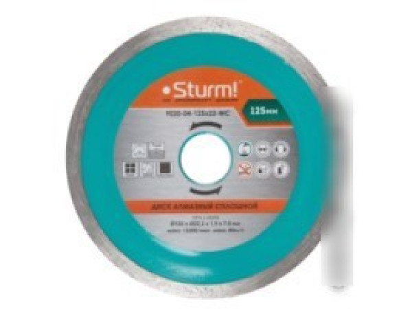 Отрезной диск алмазный Sturm 9020-04-230x22-WC