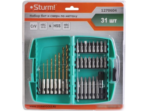 Набор оснастки Sturm 1270604 (31 предмет)