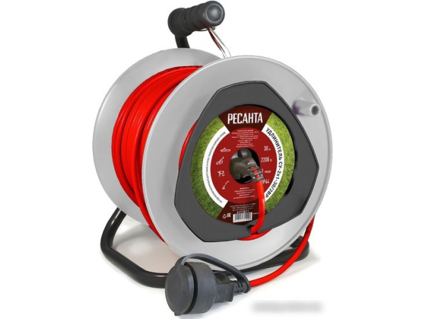 Удлинитель на катушке Ресанта СУ-2x1-30/2ВР