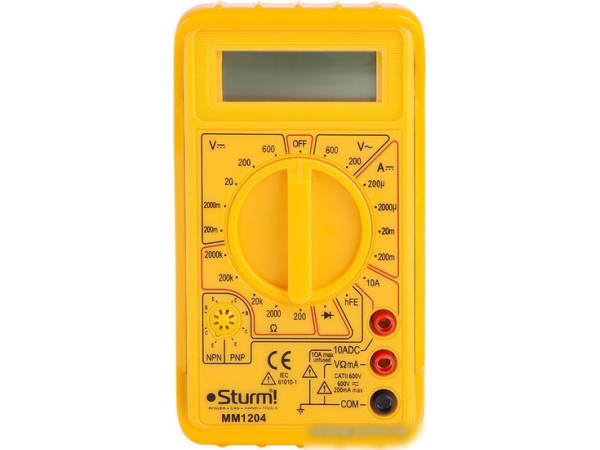 Мультиметр Sturm MM1204