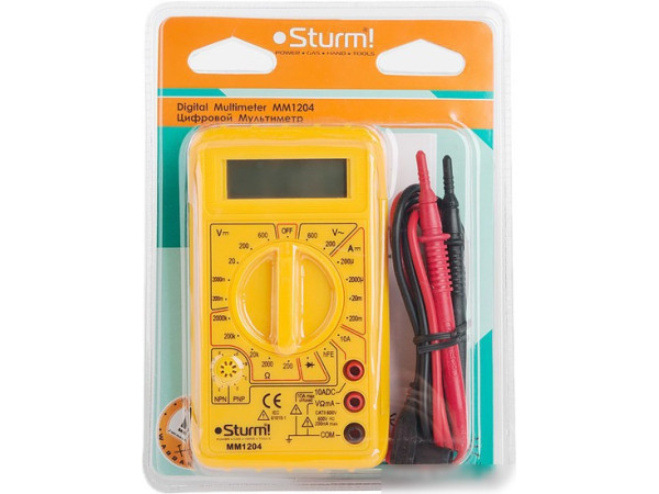 Мультиметр Sturm MM1204