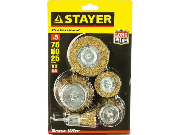 Набор щеток для электроинструмента Stayer 35157-H5_z01